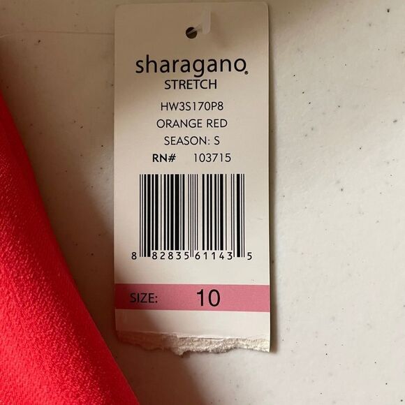 Sharagano red dress - Picture 6 of 8